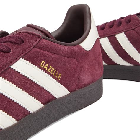 adidas gazelle maroon